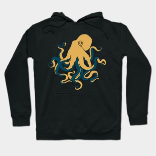 Mustard octopus Hoodie